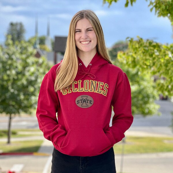 Artisans Cyclones I-State Cardinal Hooded Sweatshirt (was $69.99)